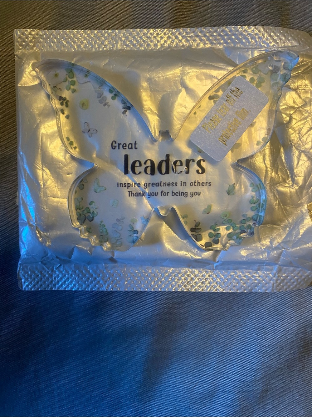 Great leaders acrylic plaque
